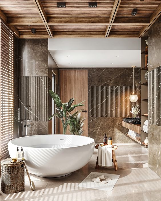 luxury natural bathroom ideas