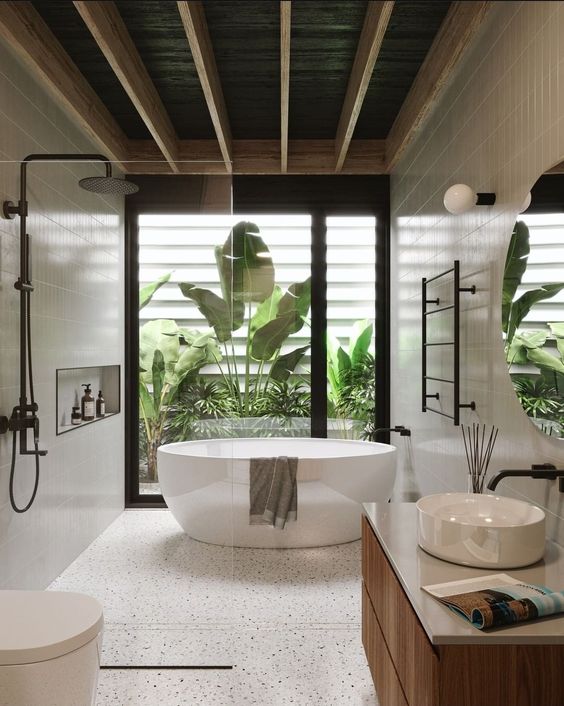 fresh natural bathroom ideas