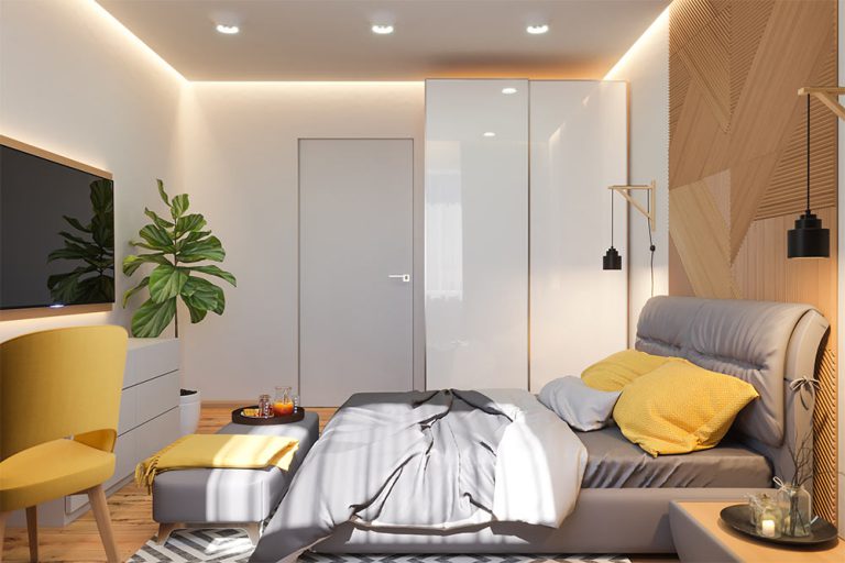 15 Small Modern Bedroom Decor Ideas: Feel Elegant yet Minimalist in Narrow Space