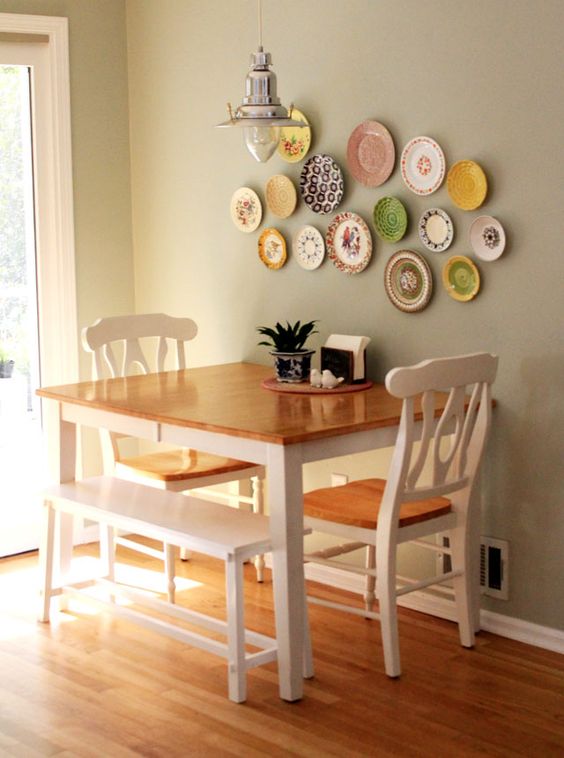 simple dining room decorations