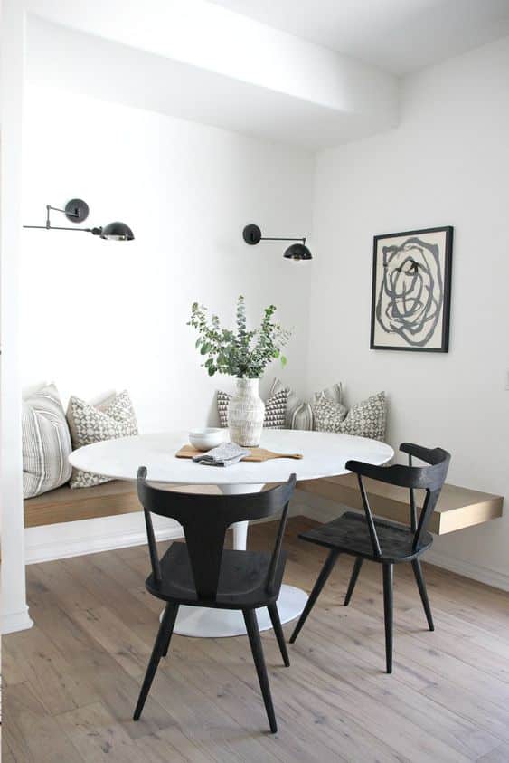 small dining area