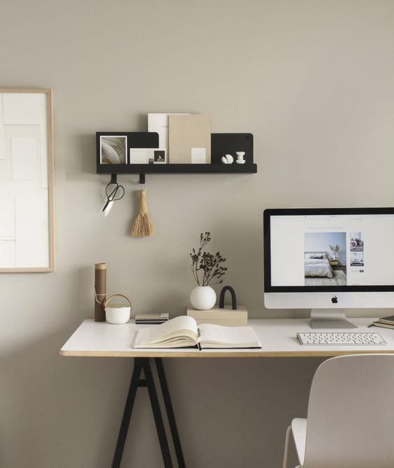 minimalist cozy workspace ideas