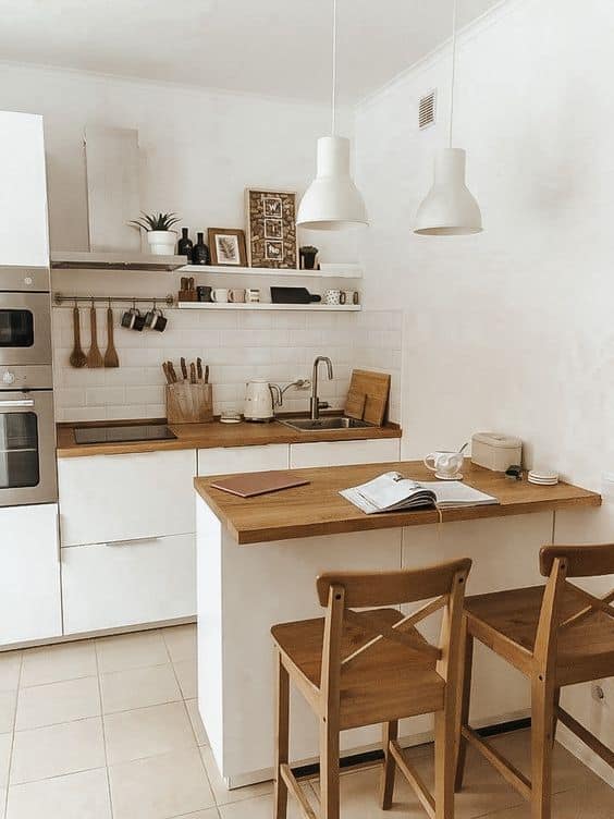 simple small scandinavian kitchen